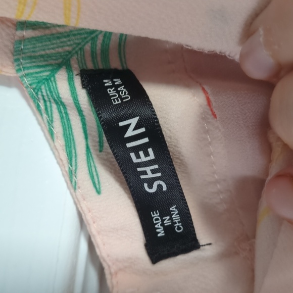 Tropical Leaf Print Dress - Picture 3 of 4